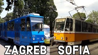 Trams Zagreb Vs Sofia