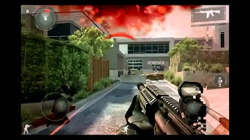 Modern Combat 3: Fallen Nation for Android with Sixaxis Controller on Galaxy Note