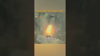 Ukrainian Drone Strike Triggers TOS-1A Chain Reaction