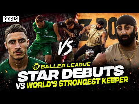 BALLER LEAGUE STAR DEBUTS VS WORLDS STRONGEST KEEPER 💪🏾 #ballerleagueuk #sedons #football #topballer