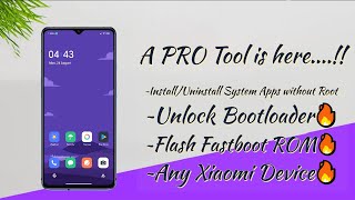 [PRO Tool] Uninstall System Apps without Root [Debloat MIUI] Any Xiaomi Device & All Pro Features🔥🔥🔥 screenshot 1