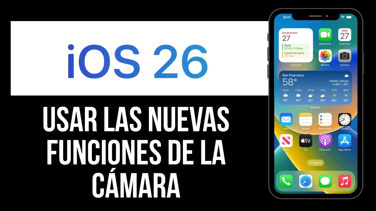 Cómo usar las nuevas funciones de la cámara en iOS 26 - YouTube