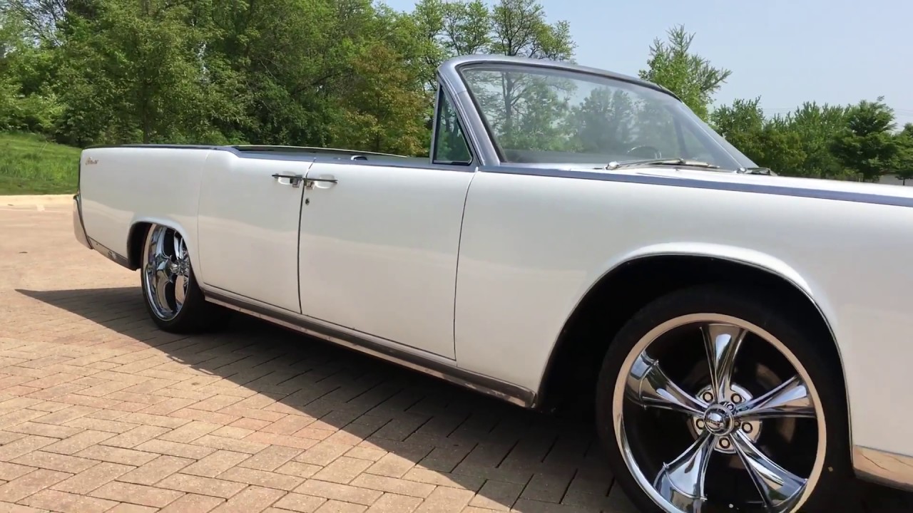 1965 Lincoln Continental Suicide Door Convertible At Www