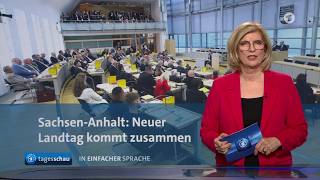 tagesschau in Einfacher Sprache 19:00 Uhr, 06.10.2026