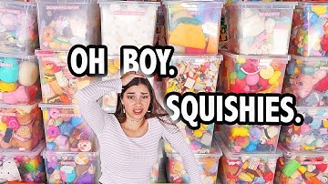 Decluttering My Art Room Pt. 3: Squishies