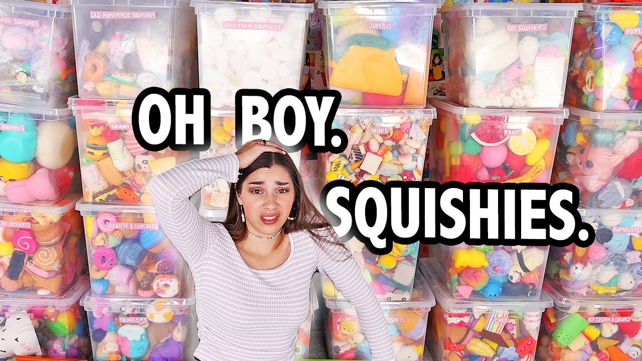 Decluttering My Art Room Pt. 3: Squishies