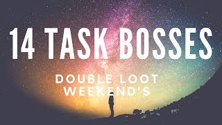 Tibia Task Bosses during Double Loot Weekend
