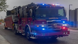 (TILLER RESPONSE) Multiple South Metro Fire units arriving on scene