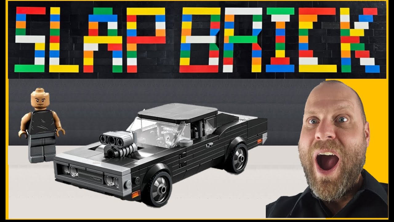 Lego Fast & Furious Dodge Charger - Speed Build - SlapBrick Studios