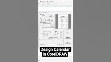 Design Any Calendar in CorelDRAW