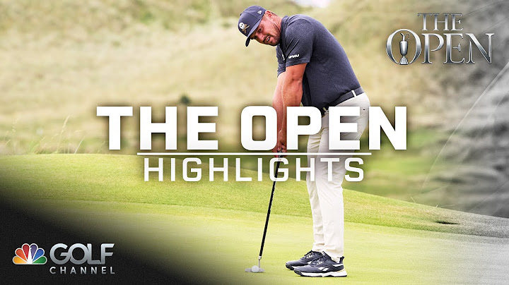 Highlights: Bryson DeChambeau ROARS back 13 strokes lower in The Open Round 2 | Golf Channel