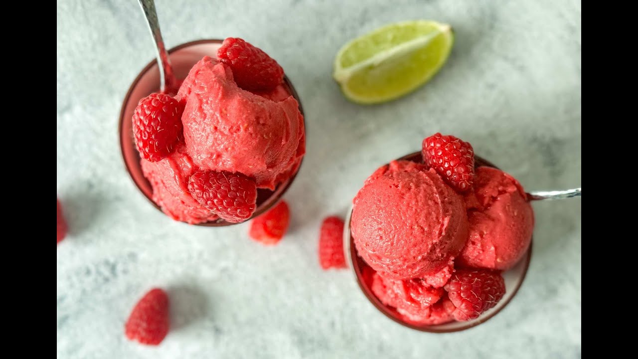 Ninja Creami Raspberry Sorbet