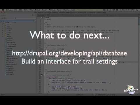 92. Review and next steps for the chapter "How to Work With the Database" (a Drupal how-to)
