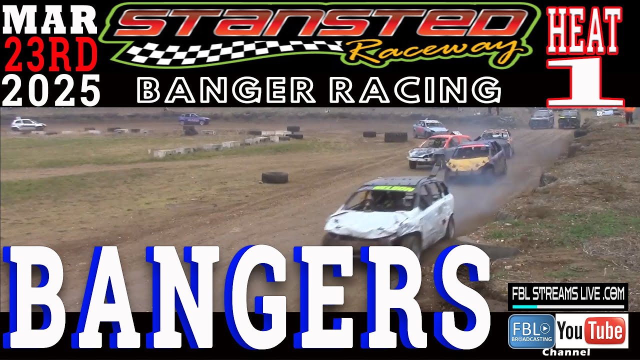 Bangers Heat 1 – Stansted Raceway Banger Racing 23rd March 2025 Free to ...