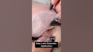 Easy Lash Extension Application 💵Earn $100 by Testing Our Products!#lashextensions #eyelashes