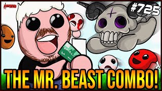 THE REAL MR. BEAST COMBO! -  The Binding Of Isaac: Repentance Ep. 725