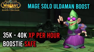 Mage Solo Uldaman Boost | 250 mobs 40k xp per hour |  KallTorak Living Flame NA