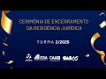 OAB/DF | Formatura do Residência Jurídica (15/12/25 - 19h)