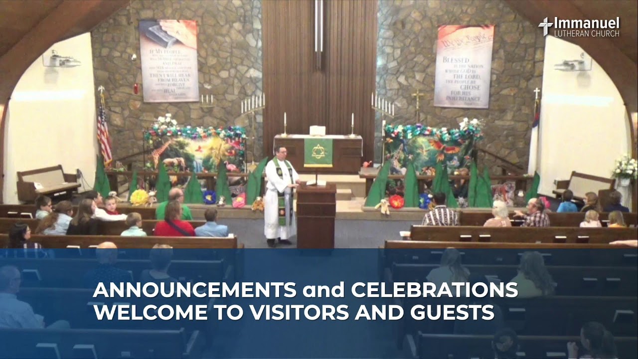Third Sunday after Pentecost — June 14, 2026 1 YouTube player