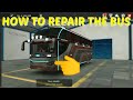 How To Repair The Bus In Bus Simulater Indonesia 🛠