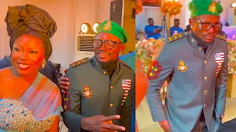 Everyone Shock As Yoruba Actor Jigan Babaoja Dresses Up Like A Soldier On His Birthday