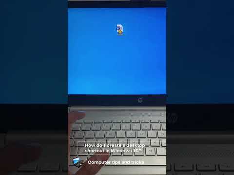 ভিডিও: কিভাবে একটি ডেস্কটপ শর্টকাট তৈরি করবেন: 8 টি ধাপ (ছবি সহ)