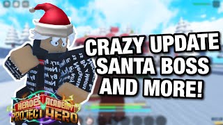 New Christmas Update In Project Hero (New Drops + Items + Boss) - Roblox Project Hero