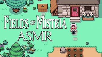 ☁️~My First Hour of Fields of Mistria ASMR │Whispered Magical Farming~☁️