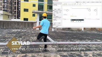 UWB high-precision positioning test experiment 02