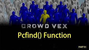[The Crowd Arsenal Series Tutorial] Crowd Simulation in Houdini — Pcfind Function