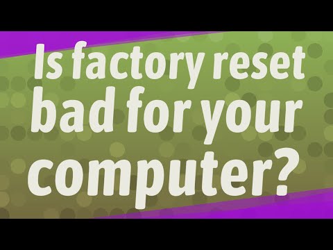 Does a hard reset hurt your computer?