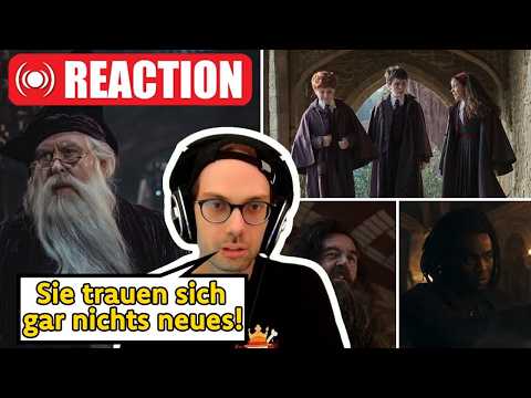 Alles sieht EINFACH 1:1 AUS WIE DIE FILME (außer snape) | Harry Potter HBO Trailer | Chesra reagiert