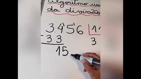 Algoritmo usual da divisão - professora Milene Garcia