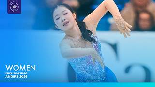 Women Free Skating | ISU Figure Skating Grand Prix | Angers 2026