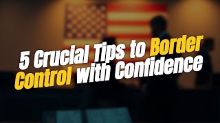 5 Crucial Tips to Pass US Border Control on a Visitor Visa 🚦🛂