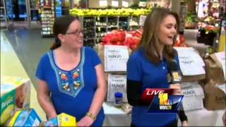 Ava promotes Harvest for Hungry food drive