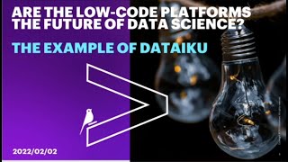 English Week 2022 : Introduction to DATAIKU - Valentin Villedieu