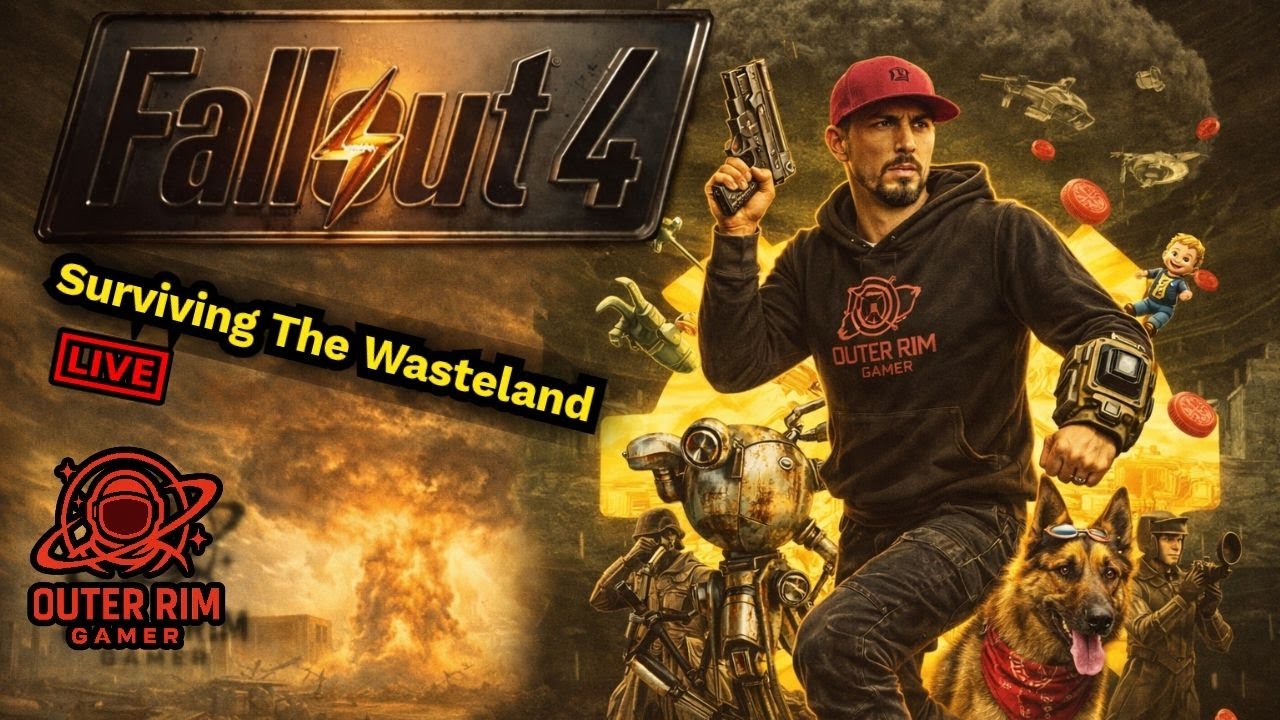 Fallout 4 LIVE ☢️ Continuing My Adventure in the Post-Apocalyptic World (Portrait)