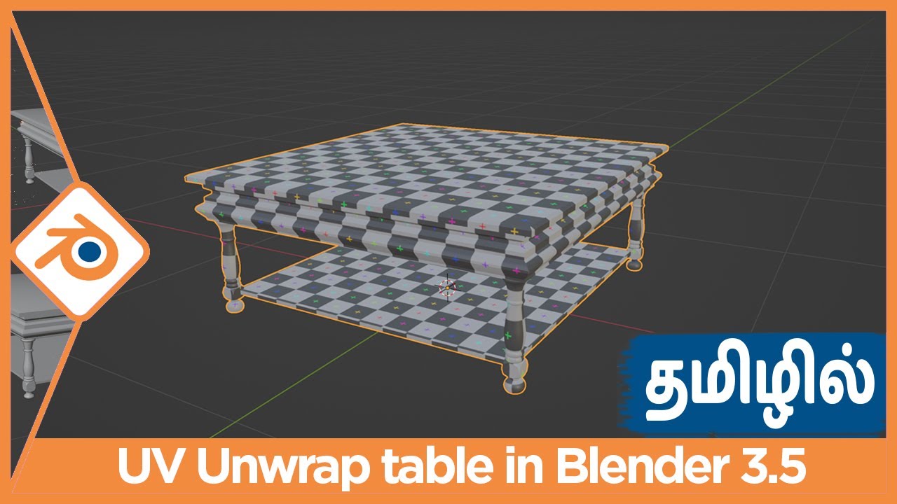 UV Unwrap in Blender tutorial for beginners in Tamil YouTube