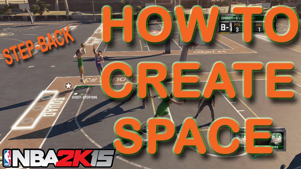 NBA 2K15 | How to Create Space / Do Step Back Jumper (Tutorial) - YouTube