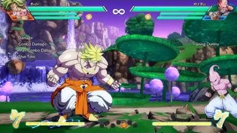 Broly combo that can end in grab setup instead of lariat level 1