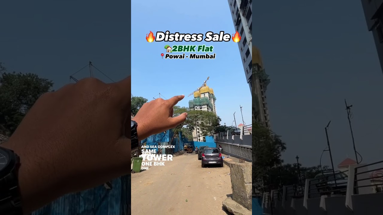 🏡2BHK Distress Sale In Powai - Mumbai 1.20 CR 