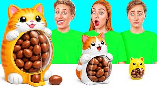 Big, Medium and Small Plate Challenge | Delicious Food Recipes by Mega DO Challenge Big, Medium and Small Plate Challenge | Delicious Food Recipes by Mega DO Challenge