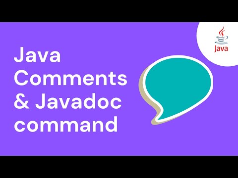 Java Comments & Javadoc command | Jahid Momin | Basics | Programming | Hindi | India