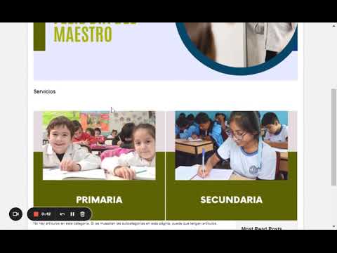 Tarea N°4: “Presentación del Portal Educativo”