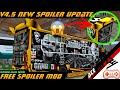 🔥 BUSSID V4.5 NEW SPOILER UPDATE 😱 | FREE SPOILER MOD DOWNLOAD 🚍💨🚨