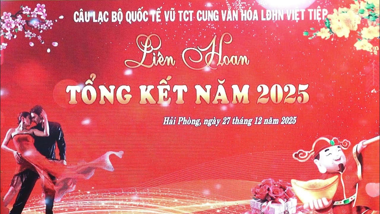 CLB quốc tế vũ cung VH Việt Tiệp liên hoan cuối năm 2025 
