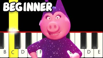 Shake It Off - SING - Slow and Easy Piano Tutorial - Beginner