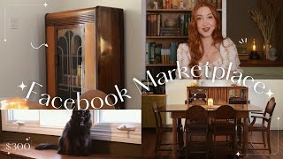 I furnished my *entire* house with furniture from Facebook Marketplace (tips for great finds!) 🏡