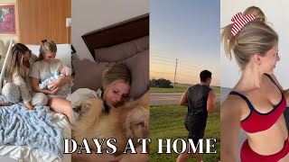 Vlog: Staying Consistent With Workouts, Marshmallow Date Sweet Treat, Meeting Mak’s Baby, The 4th